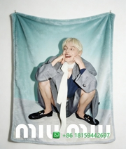 Miumiu Throw Blankets
